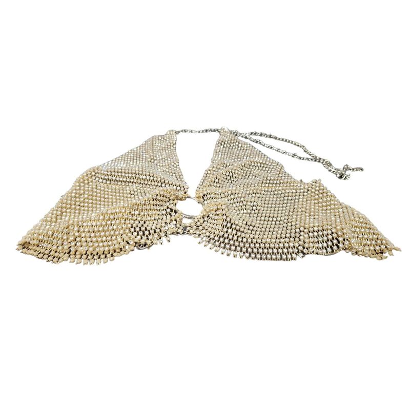 GARSIL - Crop Top Para Mujer Con Brillos - Sostén De Fiesta Con Brillos