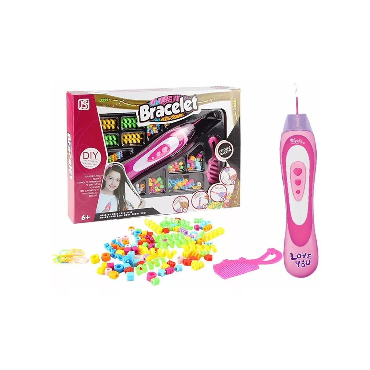 GENERICO - Maquina Niñas Pelo Diy Accesorios Trenzadora Rápida Trenza