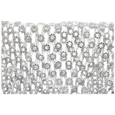 Imagen 2 del producto Crop Top Tipo Malla Con Brillos Polera Para Mujer Ajustable