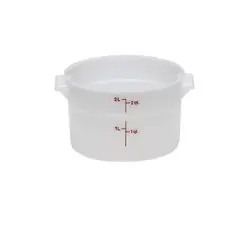CAMBRO - RECIPIENTE REDONDO TRANSLUCIDO 19 LT IMAHE