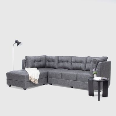 Imagen 2 del producto SECCIONAL BUDAPEST TELA GRIS