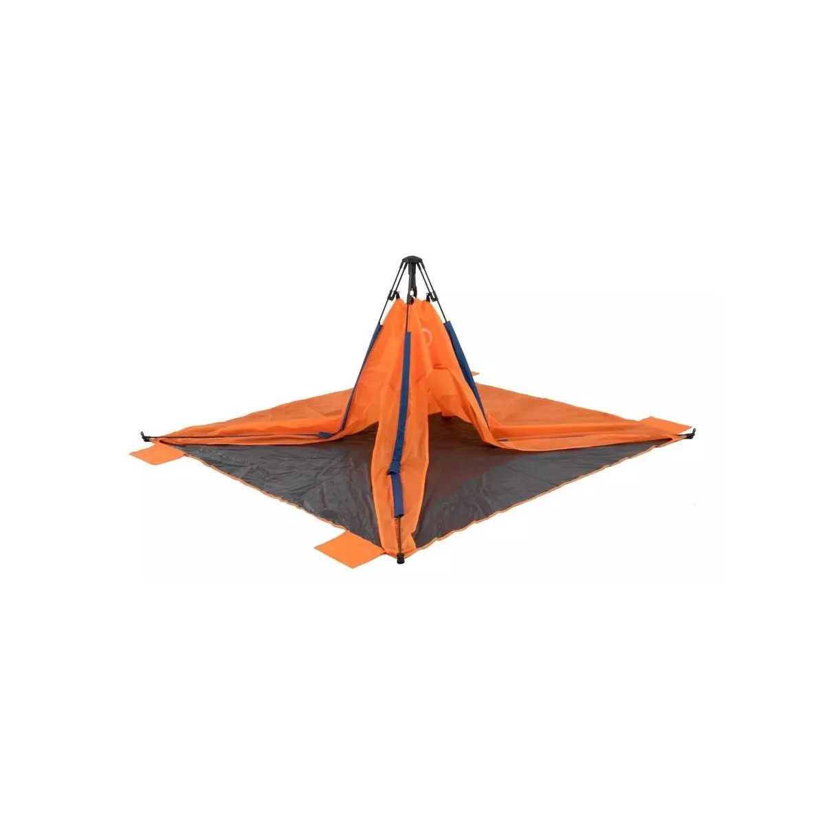 GENERICO - Carpa Playa Automatica Sistema Easy Up Color Naranja