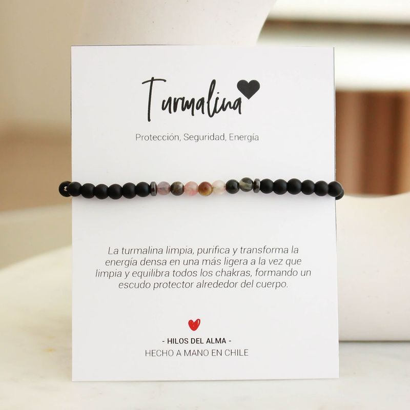 GENERICO - Pulsera Unisex - Turmalina