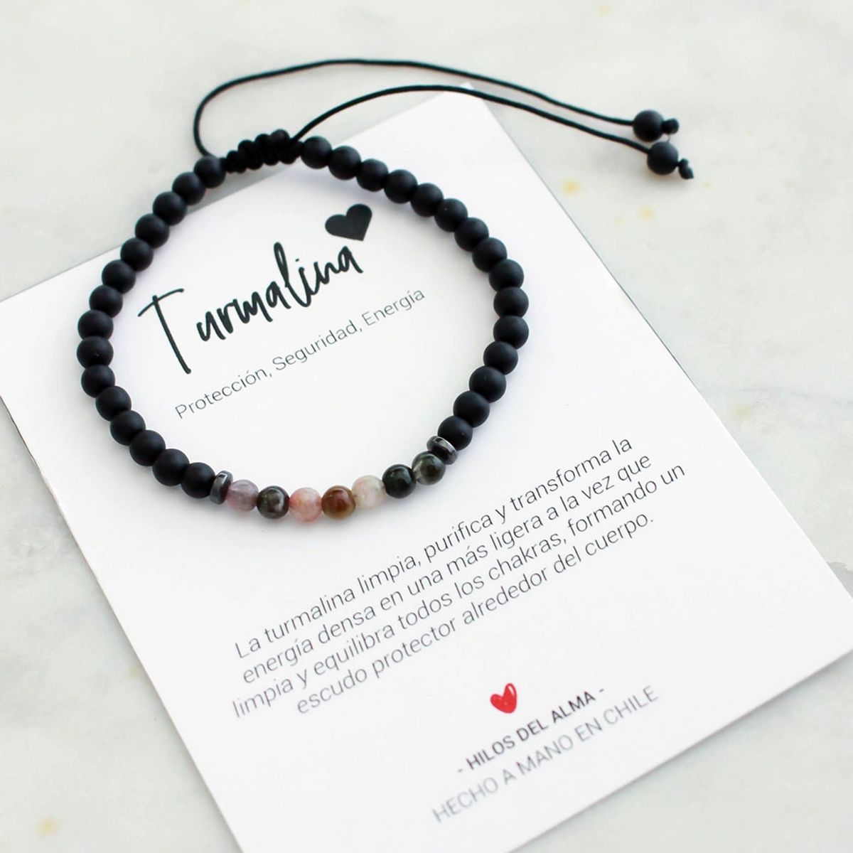 GENERICO - Pulsera Unisex - Turmalina