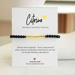 GENERICO - Pulsera Unisex - Citrino