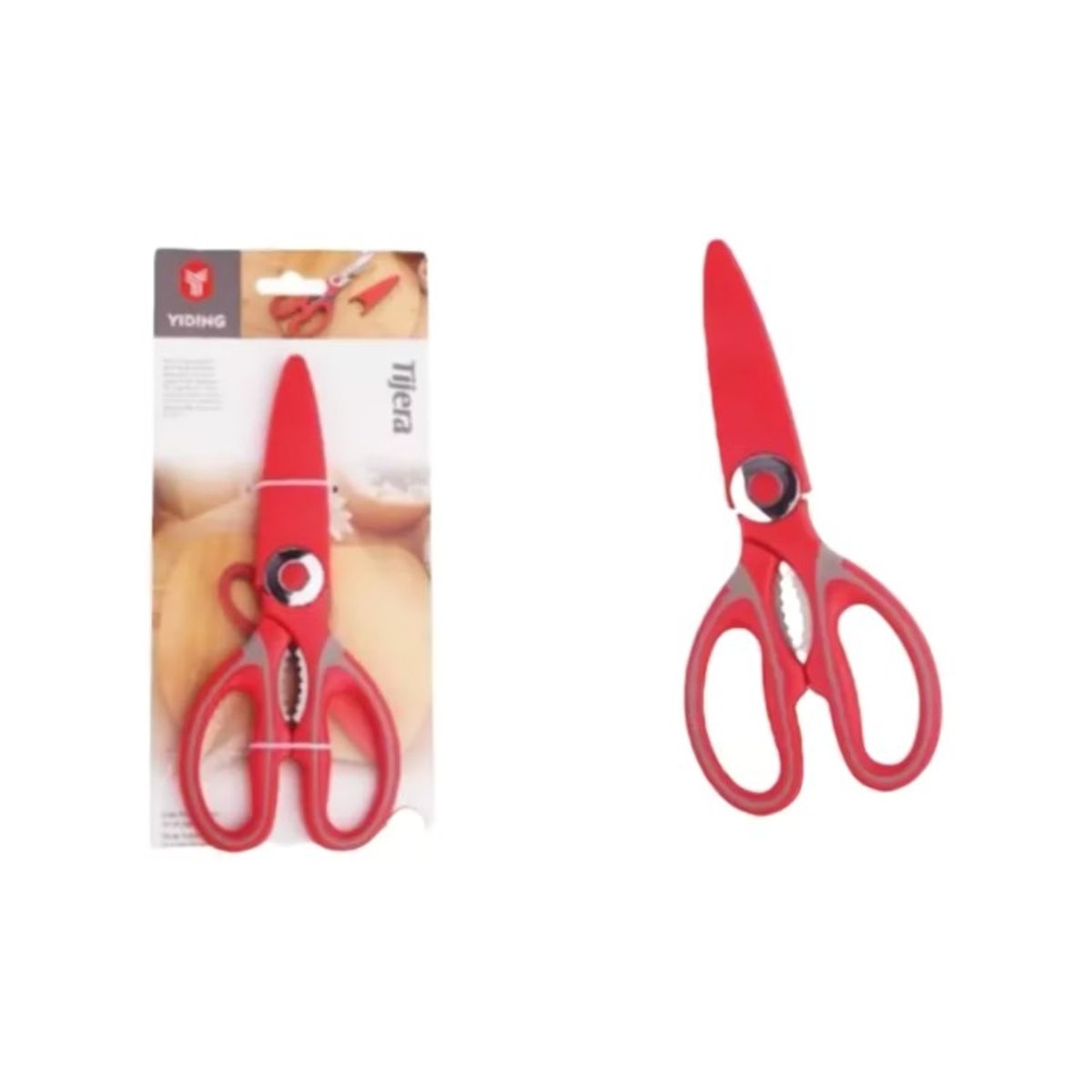 OEM - Tijera De Cocina Multiuso Corta Pollo Carne Pescado