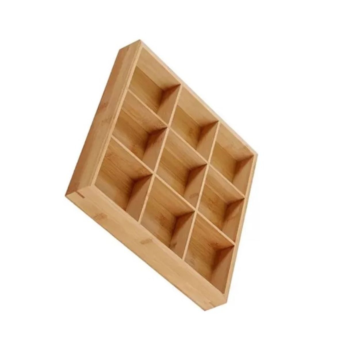 GENERICO - Bandeja De Madera Dividida Bandeja Para Servir Multiple