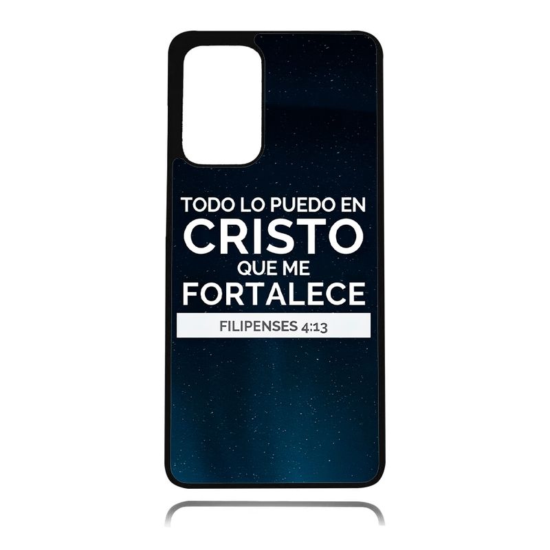 GENERICO - Carcasa Para MOTOROLA G24 POWER Diseño Frase Biblia 2