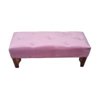 Banqueta Hvm palo rosa Felpa