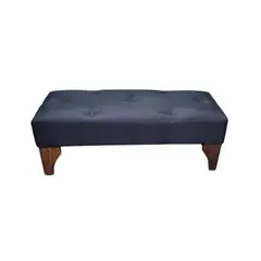 MUEBLES HVM - Banqueta Hvm negro lino