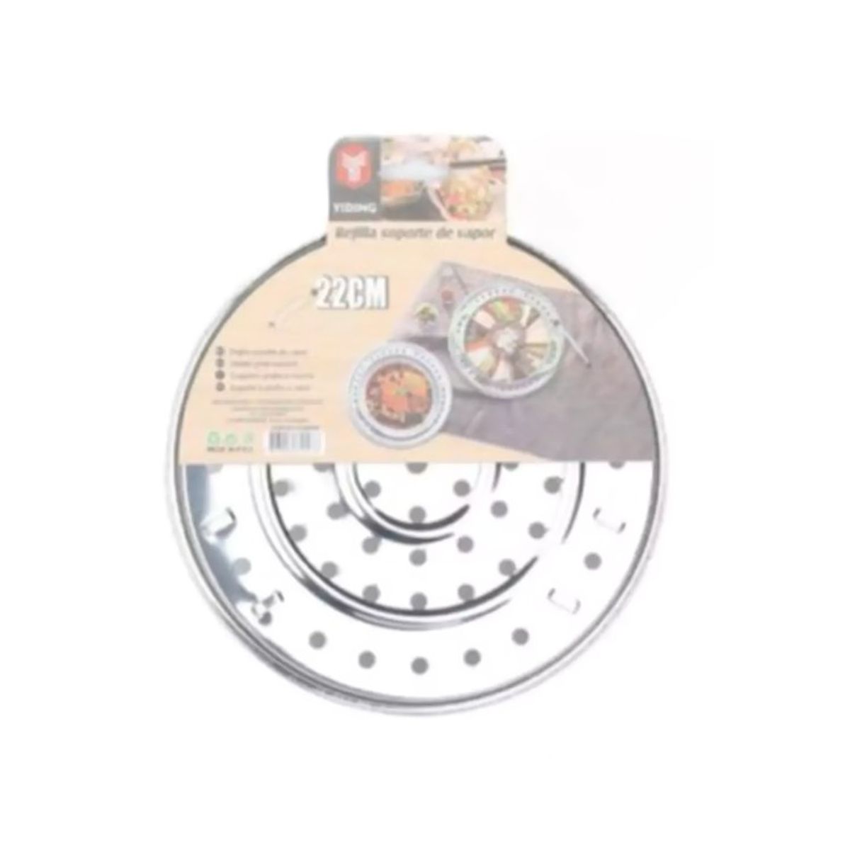 OEM - SET 2 REJILLA SPORTE DE VAPOR 22CM