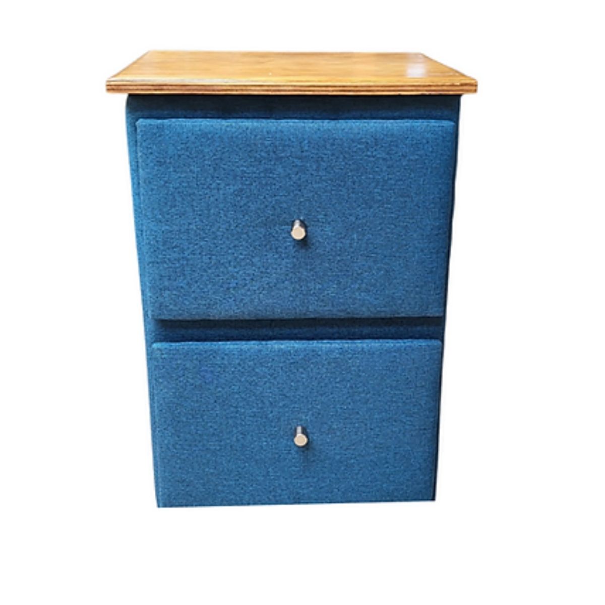 MUEBLES HVM - Velador dos Cajones  Juvenil Hvm Azul lino