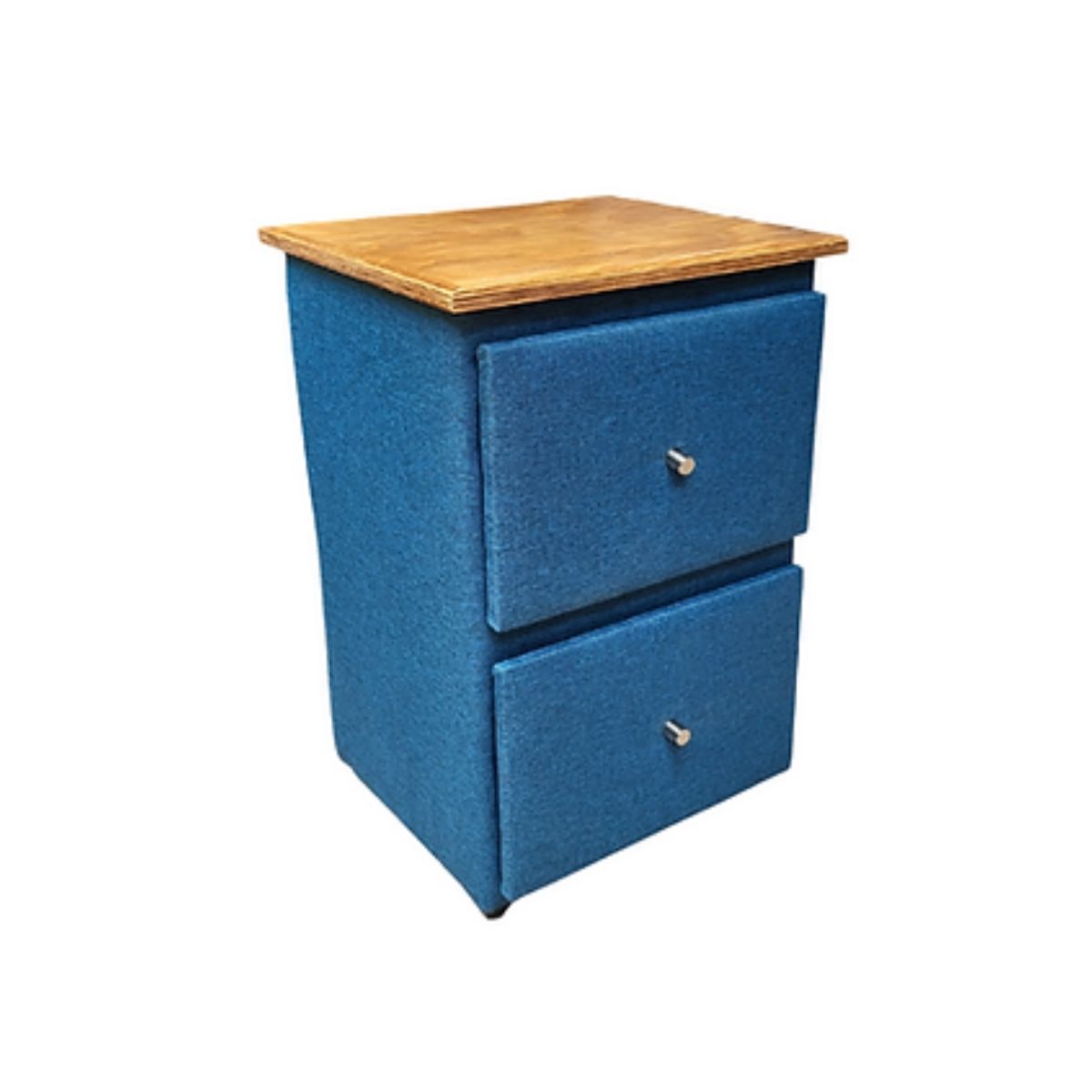 MUEBLES HVM - Velador dos Cajones  Juvenil Hvm Azul lino