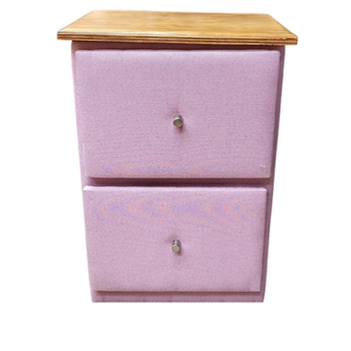 MUEBLES HVM - Velador dos Cajones  Juvenil Hvm palo  rosa