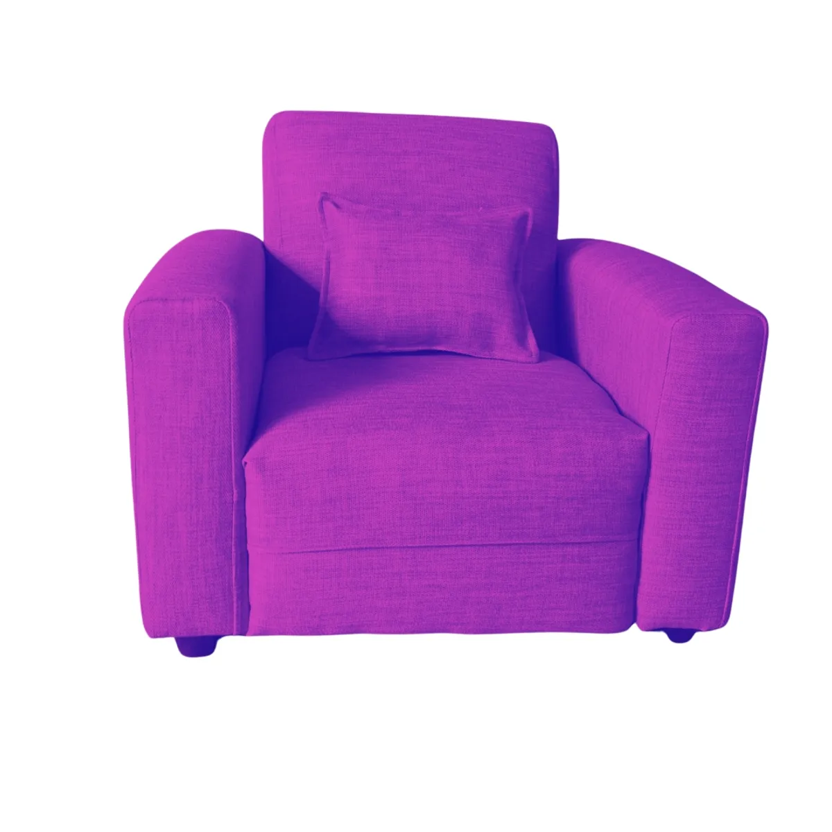 MUEBLES HVM - Sillon mini infantil liss Morado
