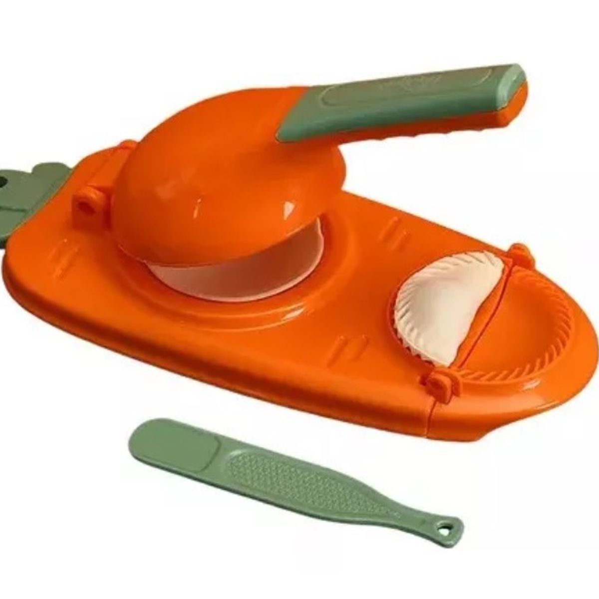 GENERICO - Máquina Para Hacer Pasteles 2 En 1, Prensa Manual, Dumpling