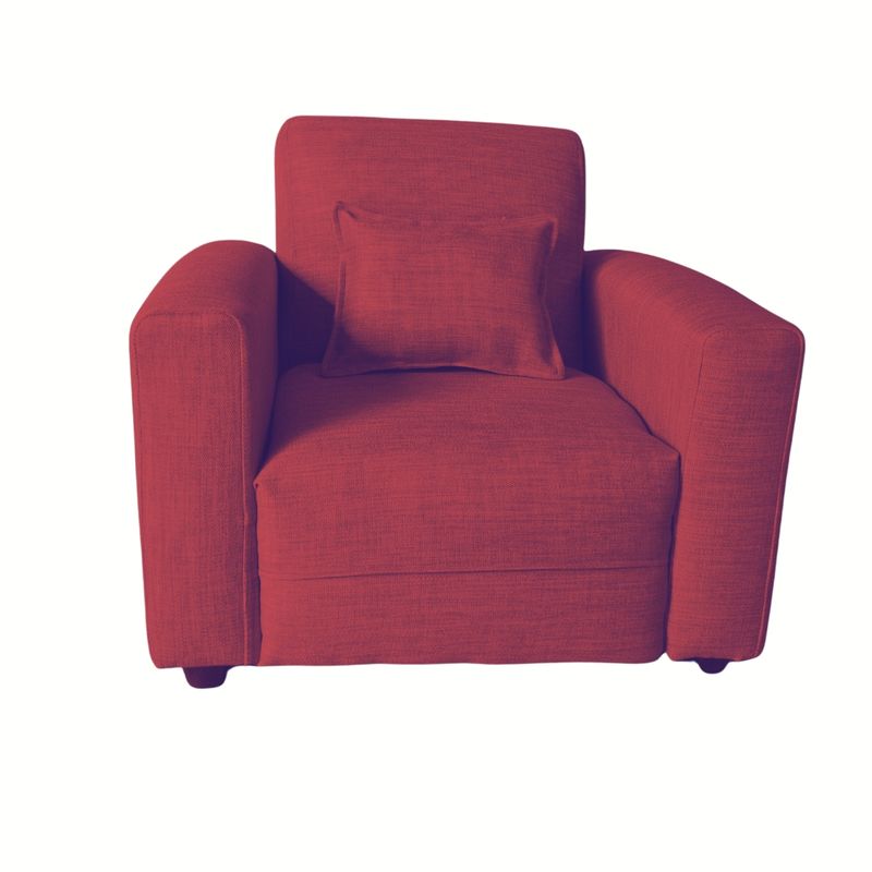 MUEBLES HVM - Sillon mini infantil liss Rojo