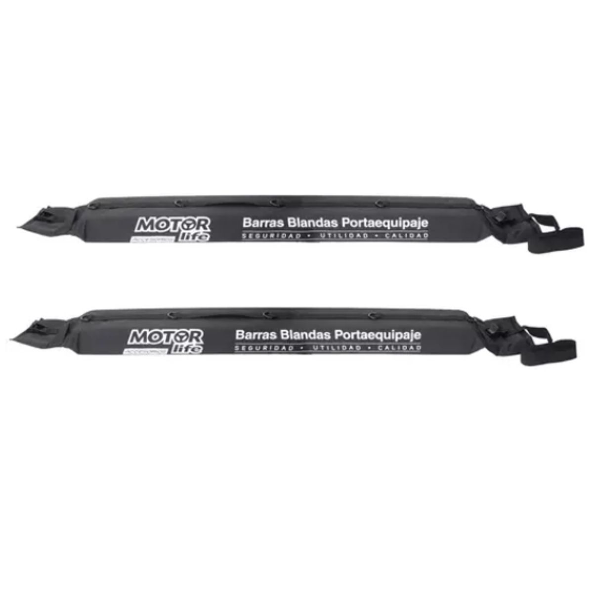 MOTORLIFE - Set De Barras Carga Portaequipaje Blandas Motorlife