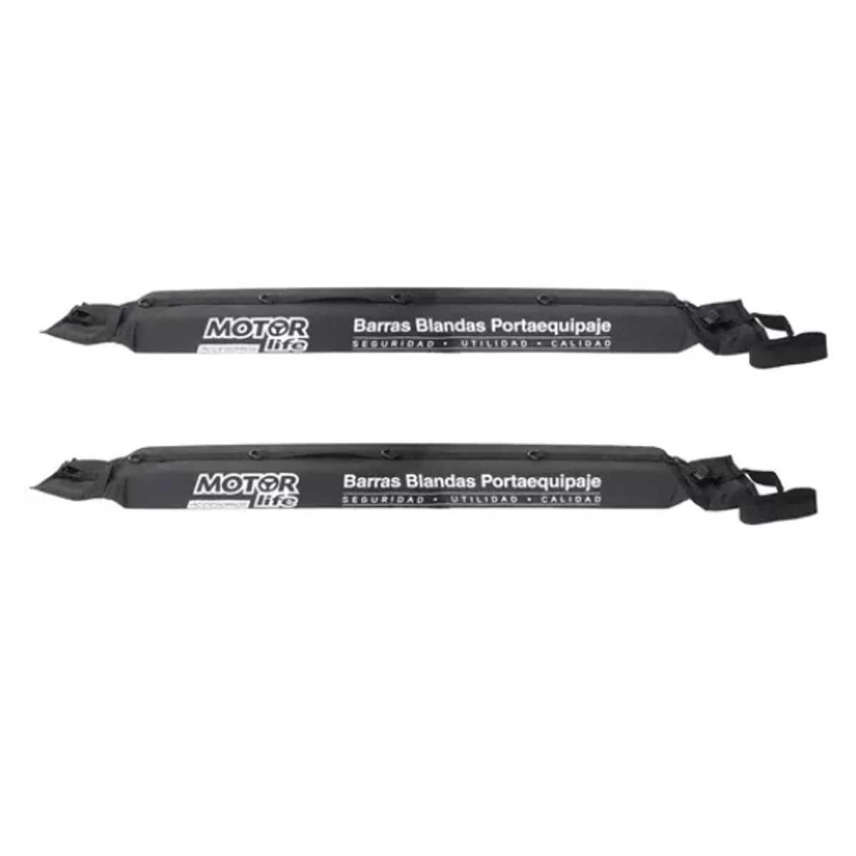 MOTORLIFE - Set De Barras Carga Portaequipaje Blandas Motorlife