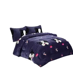 GENERICO - Cobertor Plush De Invierno Con diseño Infantil Perrito 1,5 plaza FY