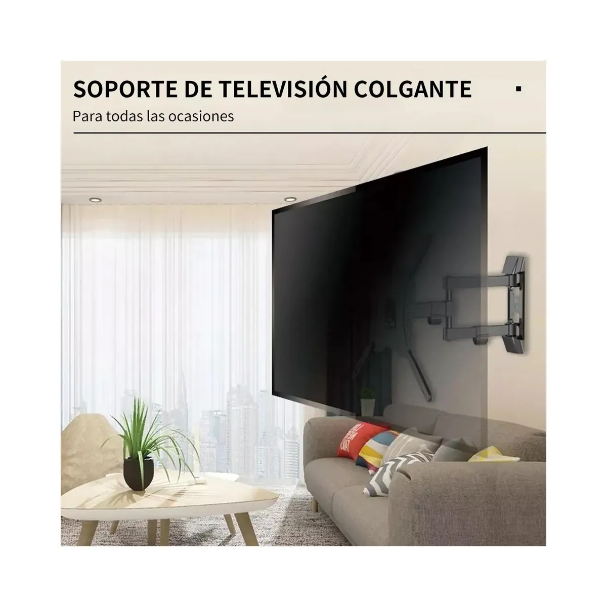GENERICO - Soporte Tv Supercenter Cp502 Articulado 40-80