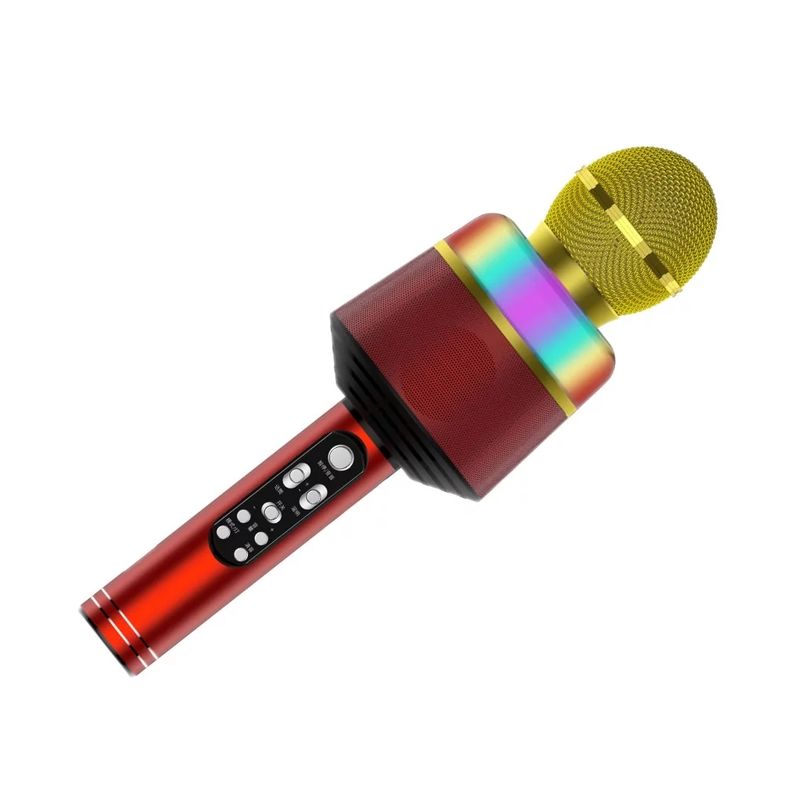 KUANGYE - Micrófono De Karaoke Inalámbrico Bluetooth Con Bocina