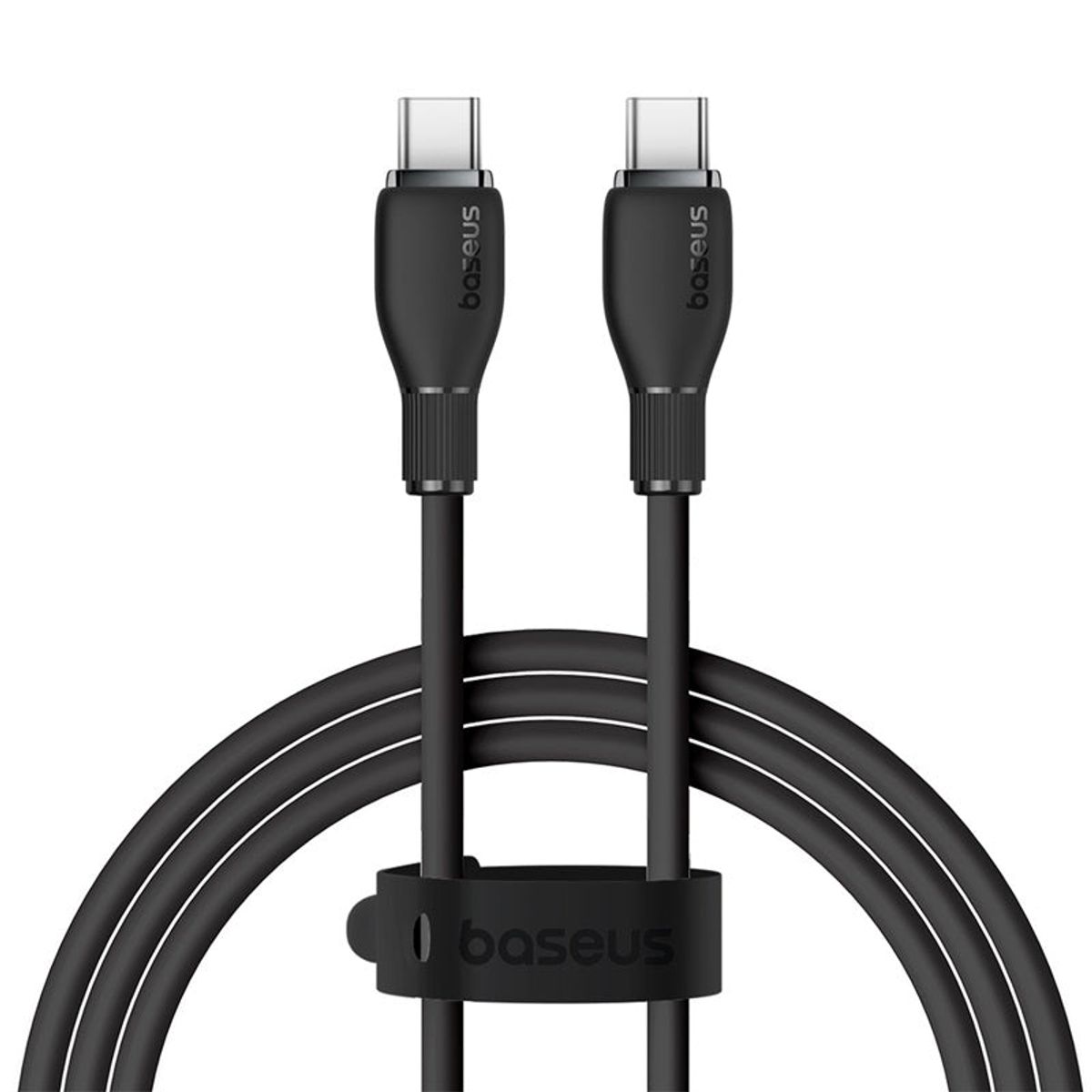 BASEUS - Cable de Carga Rápida Baseus Tipo-C a Tipo-C de 150 cm - 100W Negro