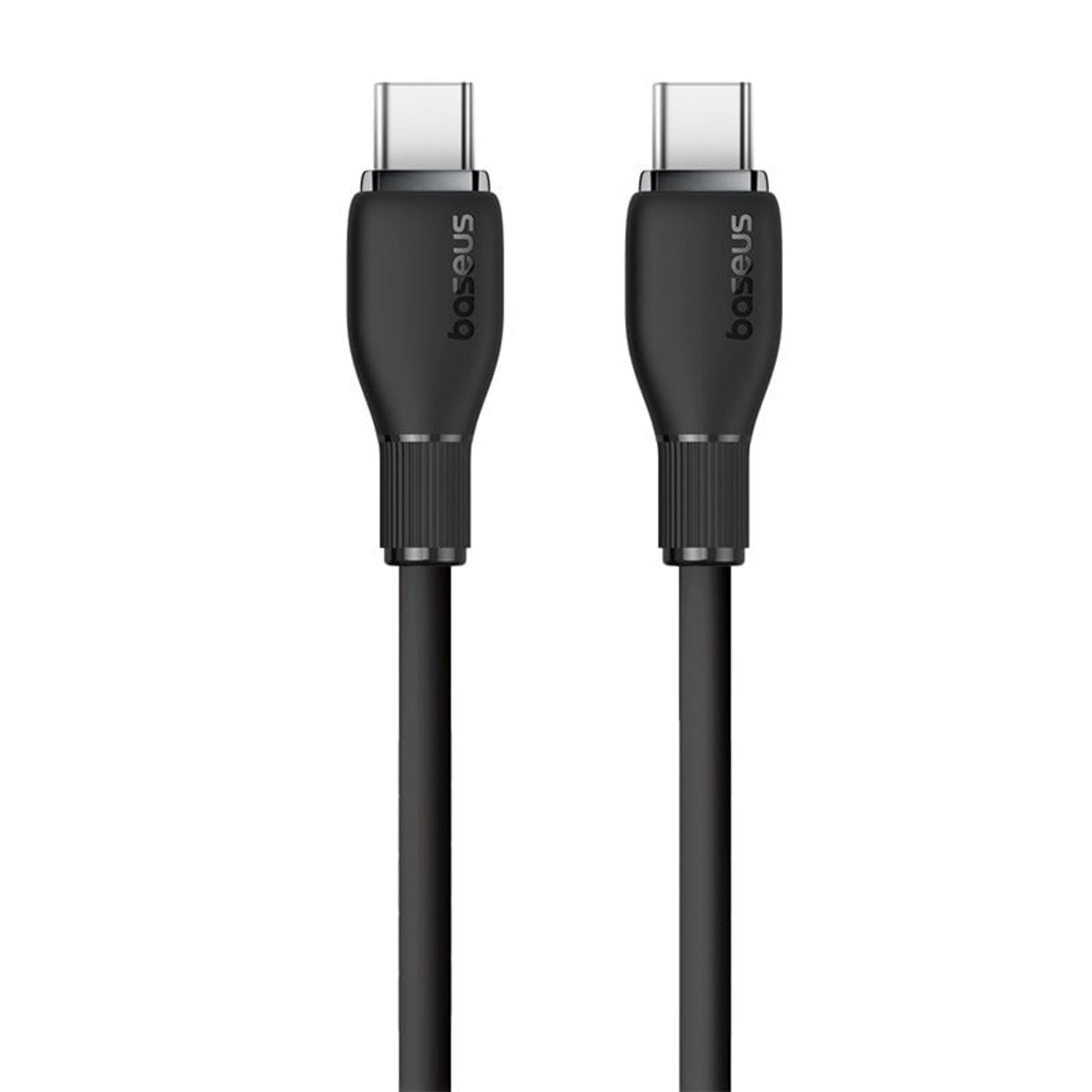 BASEUS - Cable de Carga Rápida Baseus Tipo-C a Tipo-C de 200 cm - 100W Negro