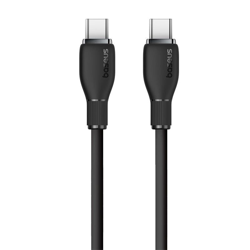 BASEUS - Cable de Carga Rápida Baseus Tipo-C a Tipo-C de 200 cm - 100W Negro