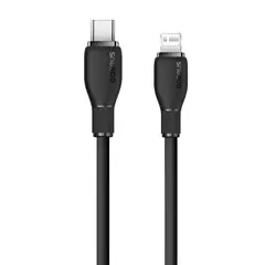 BASEUS - Cable de Carga Rápida Tipo C a Lightning de 200 cm - 20W Negro