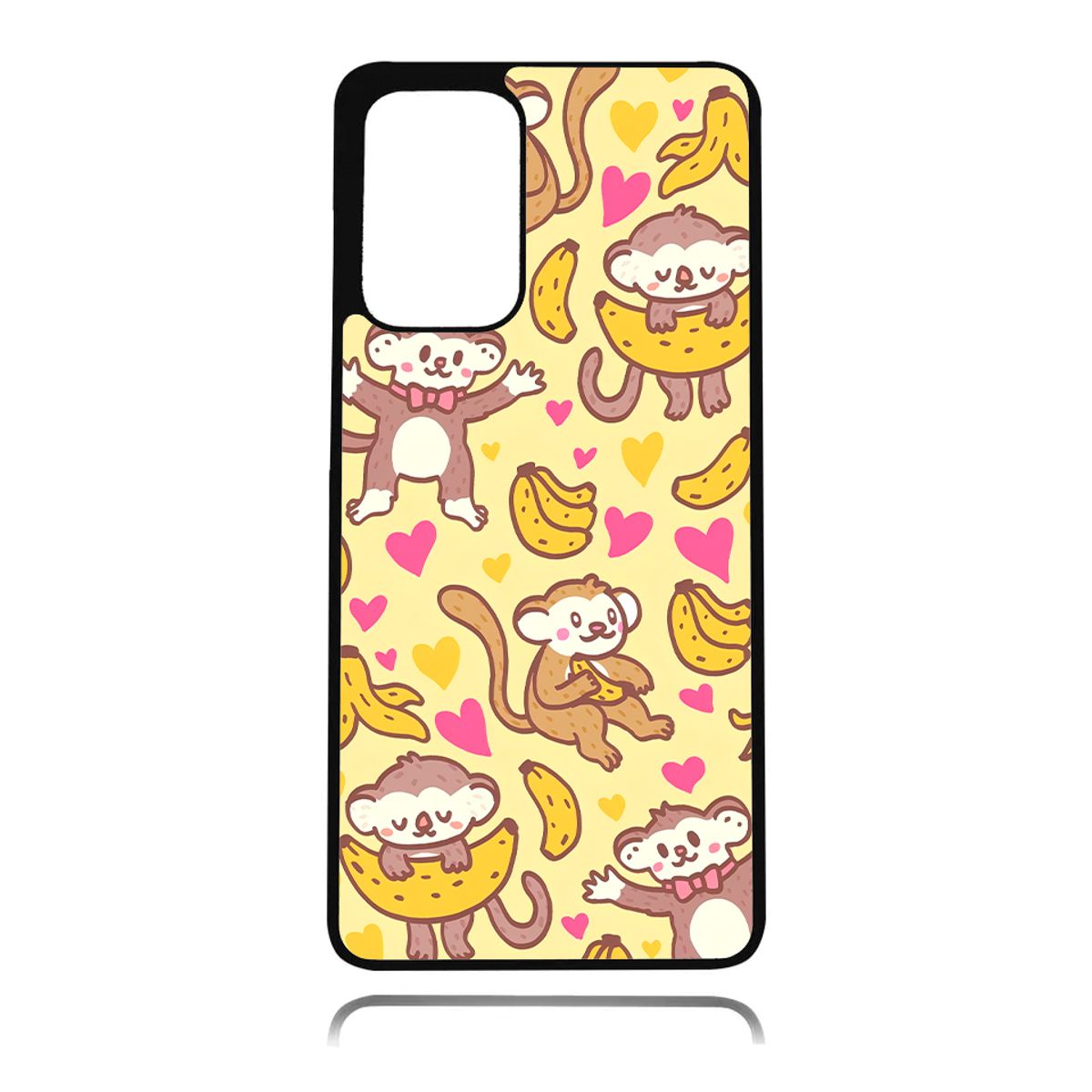 GENERICO - Carcasa Para MOTOROLA OPPO A54 Diseño Monitos Monkey 1