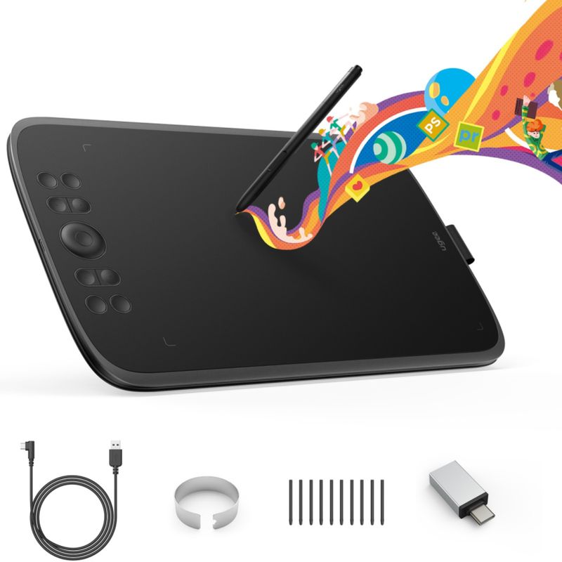 UGEE - Tableta Digitalizada Gráfica ugee M908 10 x 6 Inch