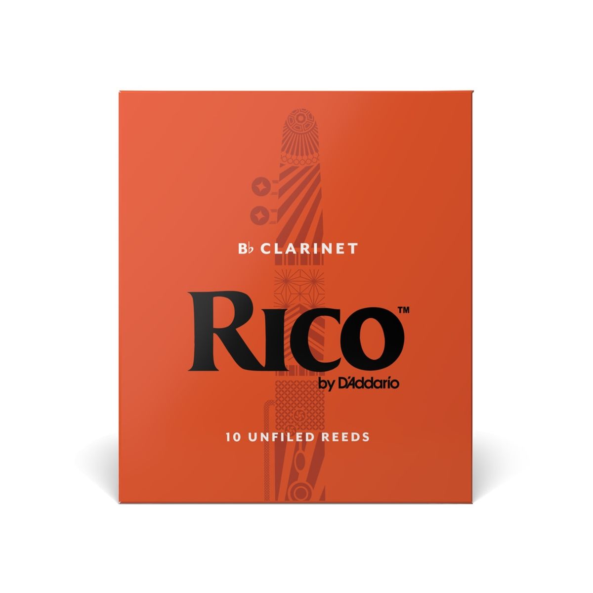 DADDARIO - Caña Clarinete Bb 2.5 pack 10 Rico RCA1025 Daddario
