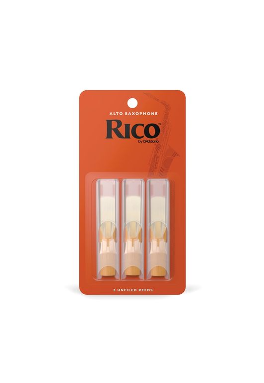 Canas Saxo Alto 3.0 pack 3 Rico RJA0330