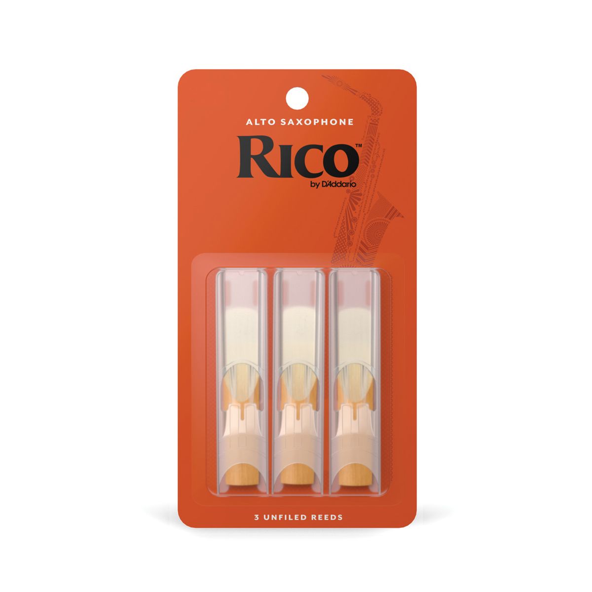 DADDARIO - Cañas Saxo Alto 2.0 pack 3 Rico RJA0320 Daddario