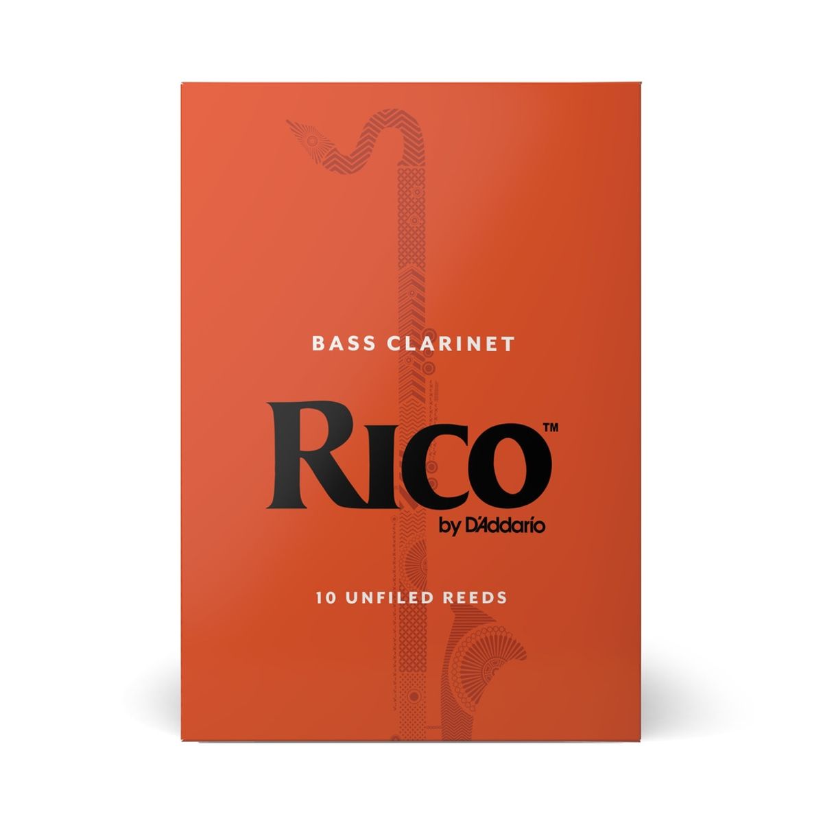 DADDARIO - Caña Clarinete Bajo 2.5 pack 10 Rico REA1025 Daddario