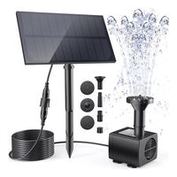 Bomba De Agua Para Fuente 14w Panel Con Energía Solar Agua Sumergible