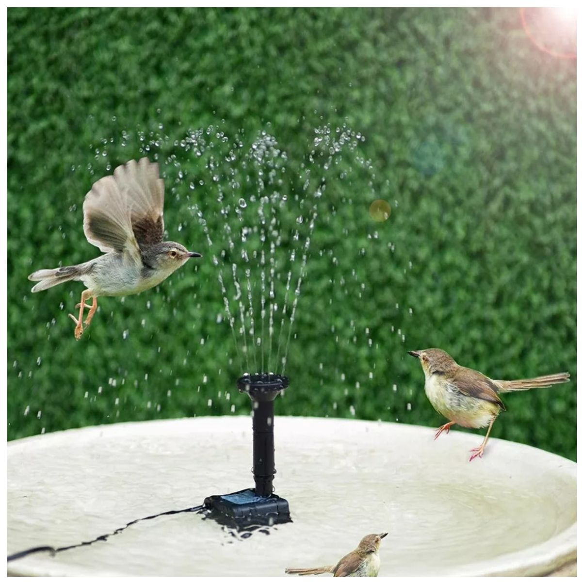 KUANGYE - Bomba De Agua Para Fuente 14w Panel Con Energía Solar Agua Sumergible