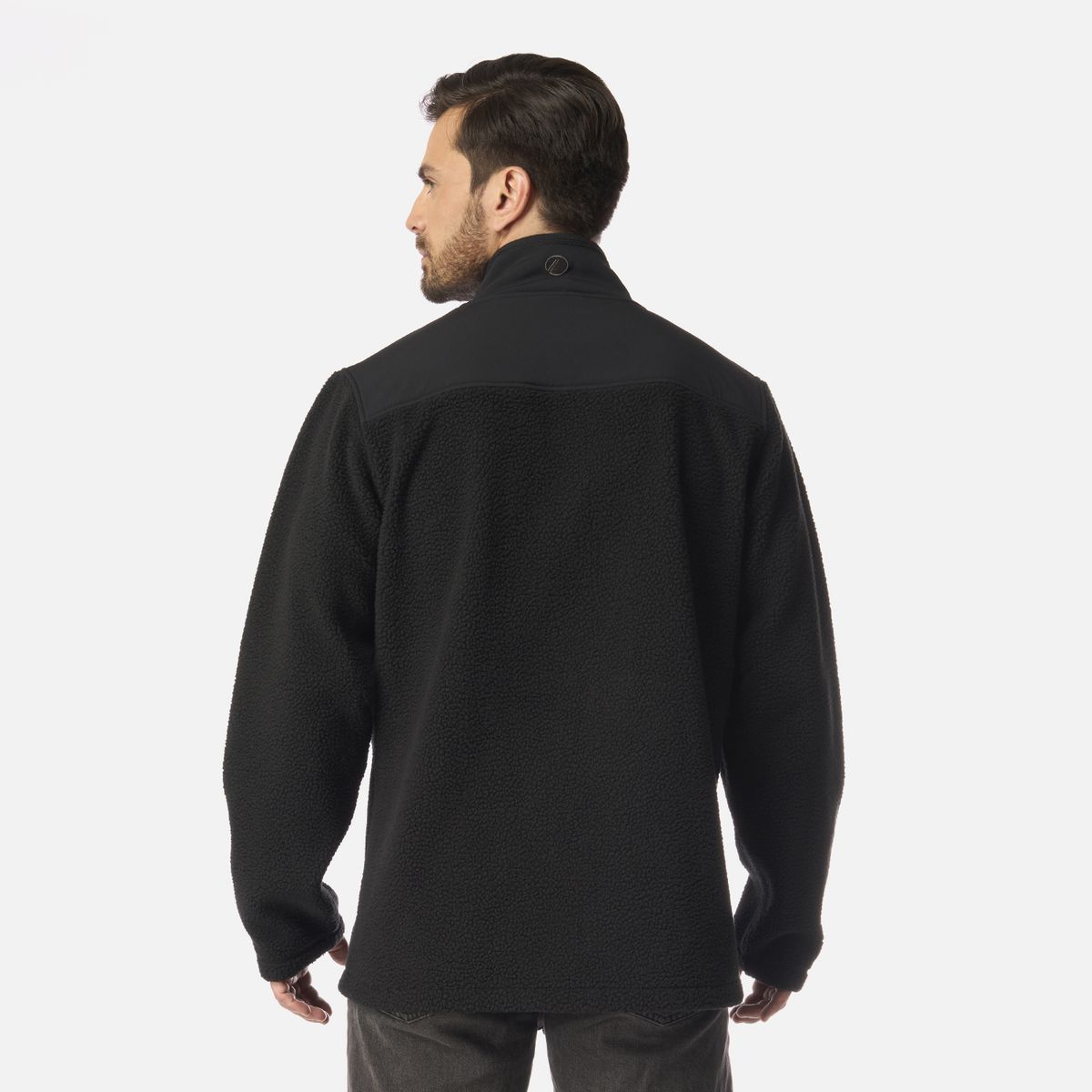 LIPPI - Chaqueta Hombre Glaciar Sherpa-Pro Jacket Negro Lippi
