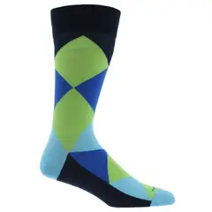 HUSH PUPPIES - Calcetín Algodón Hombre Diamond Azul