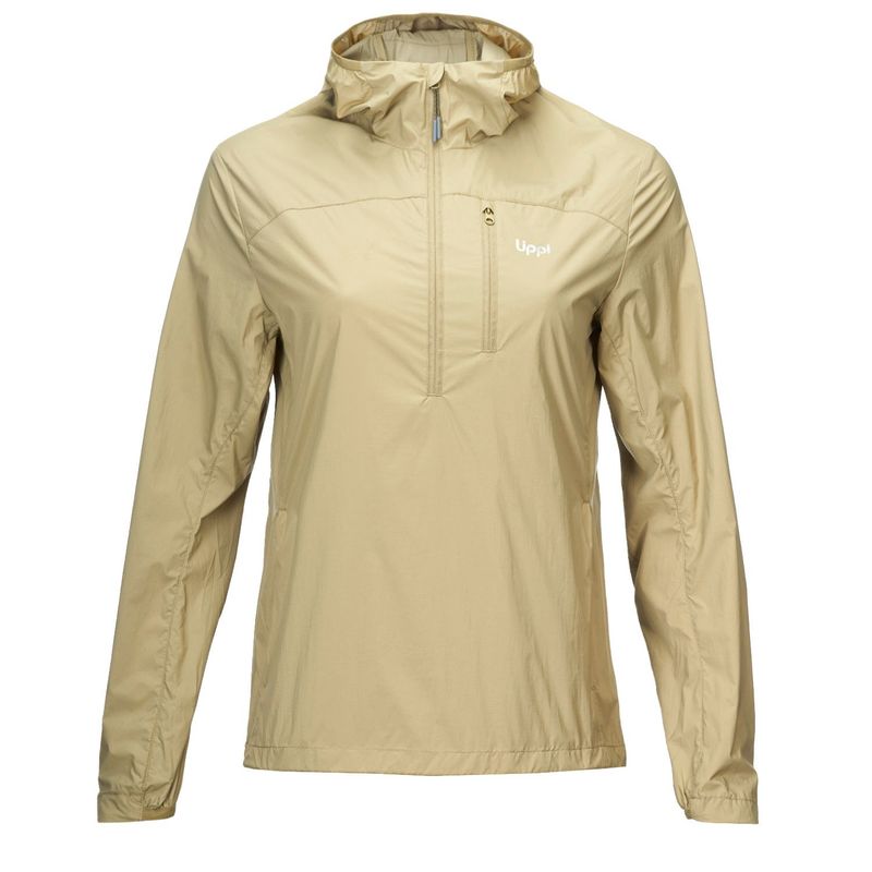 LIPPI - Chaqueta Mujer Spry WindBreaker 14 Zip Hoody Jacket Oliva Lippi
