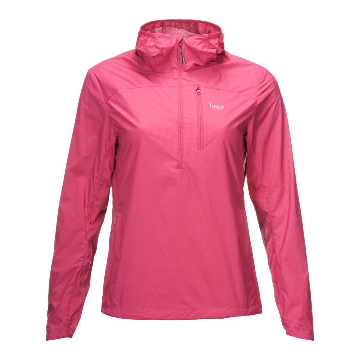 LIPPI - Chaqueta Mujer Spry WindBreaker 14 Zip Hoody Jacket Frambuesa Lippi