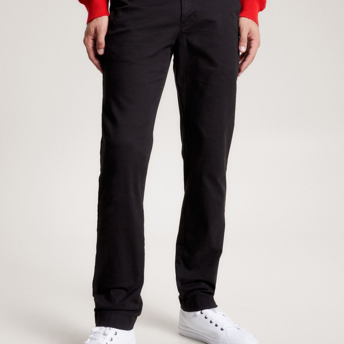 TOMMY HILFIGER - Pantalón Essential Denton Negro Tommy Hilfiger