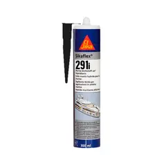 SIKA - SIKAFLEX 291i - Sellante Multifuncional Aplic Marina Negro 300cc