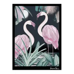 ARTE CONSENTIDO - Pintura con diamantes flamencos by Daniconlápiz
