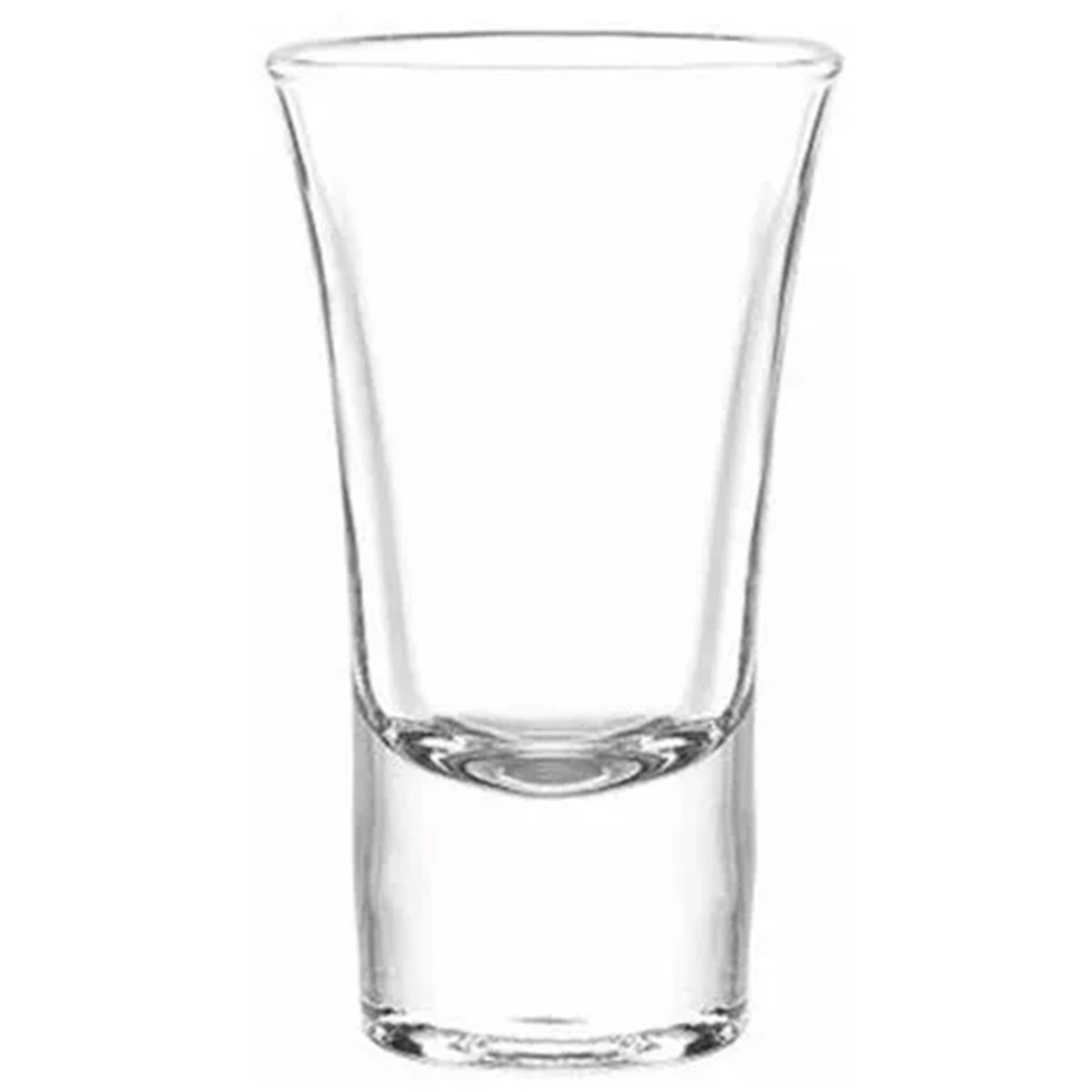 GENERICO - Set 6 Vasos Tequileros De Vidrio