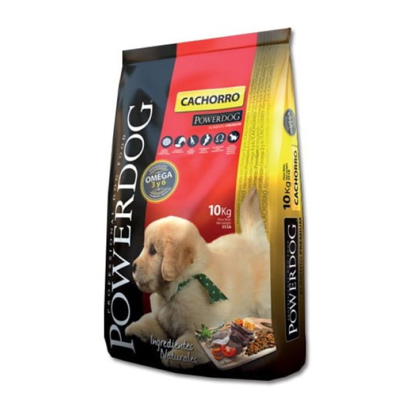 POWER DOG - Powerdog Alimento Perro Cachorro Raza Mediana 3Kg