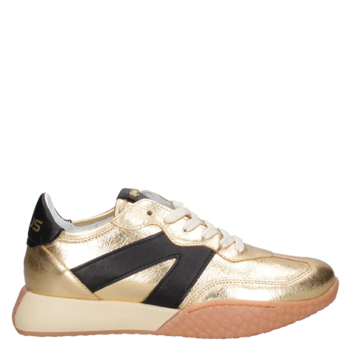 MJUS - Zapatilla Casual Mujer Dorado Mjus