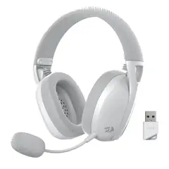 REDRAGON - Audifonos Inalambricos Ire Pro H848 Blanco y Gris