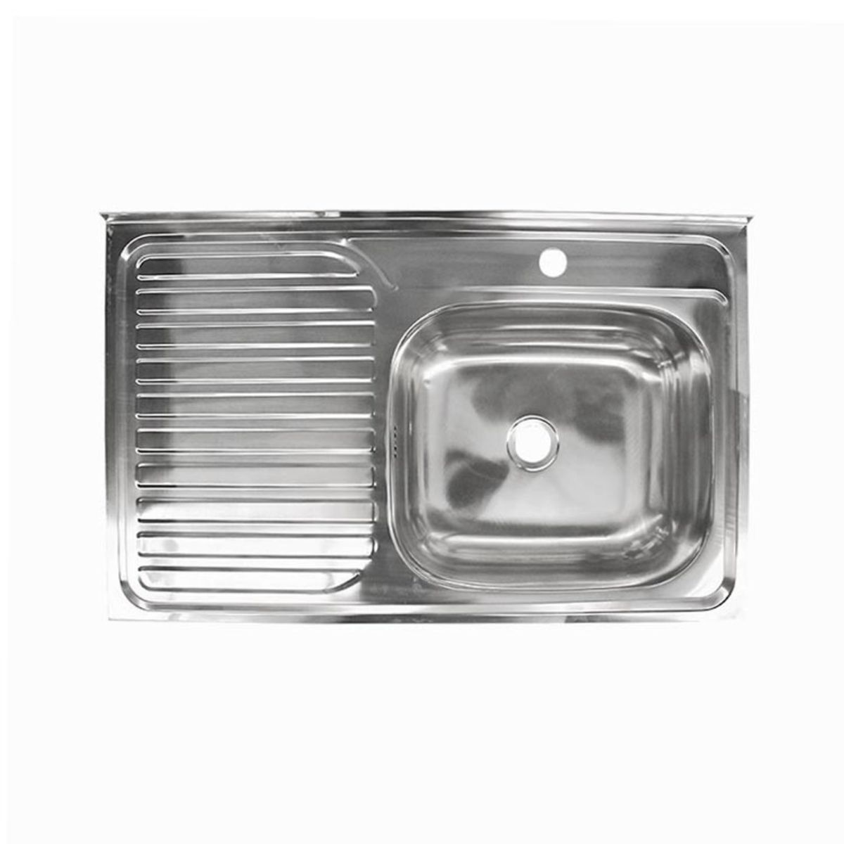 IMAHE - Lavaplato Single Mural Con Secador Izquierdo 80X50X15Cm IMAHE